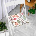 Dekorati Kare Sandalye Minderi 40x40cm ermuarlı Realhomes