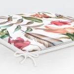 Dekorati Kare Sandalye Minderi 40x40cm ermuarlı Realhomes