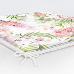 lamingo Desen Dekorati Kare Sandalye Minderi 40x40cm ermuarlı Realhomes