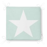 Yıldız Desenli Dekorati Kare Sandalye Minderi 40x40cm ermuarlı Realhomes