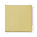 Hardal Renkli Dekorati Kare Sandalye Minderi 40x40cm ermuarlı Realhomes