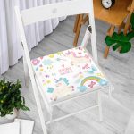 Real Homes Dekorati Kare Sandalye Minderi 40x40cm ermuarlı Realhomes