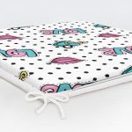 Real Homes Dekorati Kare Sandalye Minderi 40x40cm ermuarlı Realhomes