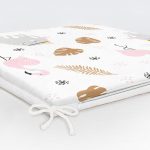 - Основные RGB - Realhomes Sevimli Flamingo ve Fil Desenli Özel Tasarım Dijital Baskılı Modern Fermuarlı Sandalye Minderi Realhomes