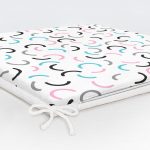 - Frm-1057-Gorsel-5 - Realhomes Renkli Oval Çizgi Tasarımlı Dijital Baskılı Modern Fermuarlı Sandalye Minderi Realhomes