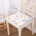 - Frm-1082-Gorsel - Realhomes Sevimli Hayvanlar Tasarımlı Dijital Baskılı Modern Fermuarlı Sandalye Minderi Realhomes