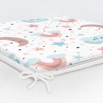 - Frm-1233-Gorsel-5 - Realhomes Uyku Odası Bulut Ve Ay Desenli Dijital Baskılı Özel Tasarım Modern Fermuarlı Sandalye Minderi Realhomes