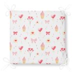 - Frm-1241-Gorsel-4 - Realhomes Kalp Motifli Dijital Baskılı Özel Tasarım Modern Fermuarlı Sandalye Minderi Realhomes