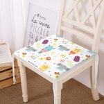 - Frm-1248-Gorsel - Realhomes Şirin Orman Hayvanları Desenli Dijital Baskılı Özel Tasarım Modern Fermuarlı Sandalye Minderi Realhomes