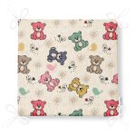 - Frm-1338-Gorsel-4 - Realhomes Sevimli Rengarenk Ayıcık Motifli Dijital Baskılı Özel Tasarım Modern Fermuarlı Sandalye Minderi Realhomes