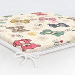 - Frm-1338-Gorsel-5 - Realhomes Sevimli Rengarenk Ayıcık Motifli Dijital Baskılı Özel Tasarım Modern Fermuarlı Sandalye Minderi Realhomes