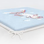 - Frm-4319m-Gorsel-5 - Realhomes Mavi Zeminde Unicorn At Desenli Modern Fermuarlı Sandalye Minderi Realhomes