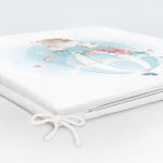 - Frm-4320-Gorsel-5 - Realhomes Beyaz Zeminde Uçan Balon Desenli Dijital Baskılı Modern Fermuarlı Sandalye Minderi Realhomes