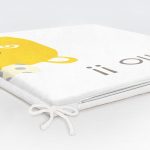 - Frm-4372-Gorsel-5 - Realhomes Sarı Ayıcık Hello Motifli Çocuk Odası Fermuarlı Sandalye Minderi Realhomes