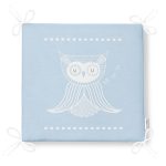 Mavi Zeminde Baykuş Özel Tasarımlı Modern Fermuarlı Sandalye Minderi Realhomes