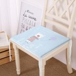 - Frm-4411m-Gorsel - Realhomes Mavi Zeminde Balon ve Ayıcık Desenli Bebek Odası Fermuarlı Sandalye Minderi Realhomes