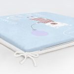 - Frm-4411m-Gorsel-5 - Realhomes Mavi Zeminde Balon ve Ayıcık Desenli Bebek Odası Fermuarlı Sandalye Minderi Realhomes