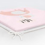 - Frm-4506-Gorsel-5 - Realhomes Pembe Zeminde Sevimli Filler Özel Tasarımlı Modern Fermuarlı Sandalye Minderi Realhomes