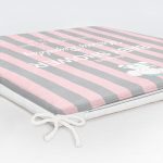 - Frm-4529-Gorsel-5 - Realhomes Sevimli Fil Desenli Özel Tasarımlı Dijital Baskılı Çocuk Odası Fermuarlı Sandalye Minderi Realhomes