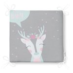 - Frm-4565-Gorsel-4 - Realhomes Gri Zeminli Sevimli Geyik Tasarımlı Bebek Odası Fermuarlı Sandalye Minderi Realhomes