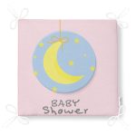 - Frm-4598-Gorsel-4 - Realhomes Pembe Zemin Ay Desenli Baby Shower Özel Tasarımlı Dijital Baskılı Çocuk Odası Fermuarlı Sandalye Minderi Realhomes