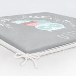 - Frm-4609-Gorsel-5 - Realhomes Gri Zemin Sevimli Baykuş Desenli Özel Tasarımlı Dijital Baskılı Modern Fermuarlı Sandalye Minderi Realhomes