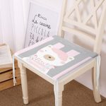 - Frm-4670-Gorsel - Realhomes Welcome A Little Boy Yazılı Özel Tasarımlı Dijital Baskılı Çocuk Odası Fermuarlı Sandalye Minderi Realhomes