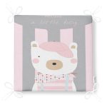 - Frm-4670-Gorsel-4 - Realhomes Welcome A Little Boy Yazılı Özel Tasarımlı Dijital Baskılı Çocuk Odası Fermuarlı Sandalye Minderi Realhomes