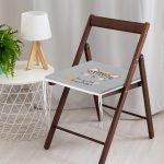 - Frm-4820-Gorsel-3 - Realhomes Gri Zeminde Be Wild & Beautiful Temalı Modern Fermuarlı Sandalye Minderi Realhomes