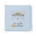 Mavi Zeminde Be Wild & Beautiful Temalı Modern Fermuarlı Sandalye Minderi Realhomes