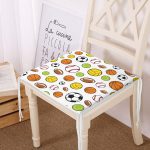 - Frm-4845-Gorsel - Realhomes Realhomes Spor Topları Dijital Baskılı Modern Sandalye Minderi Realhomes