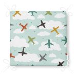 - Frm-4857-Gorsel-4 - Realhomes Realhomes Uçak Desenli Bulutlar Dijital Baskılı Modern Fermuarlı Sandalye Minderi Realhomes