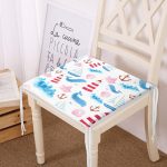 - Frm-4949-Gorsel - Realhomes Realhomes Sevimli Balina Desenli Dijital Baskılı Modern Sandalye Minderi Realhomes