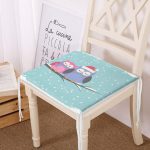 - Frm-58-Gorsel - Realhomes Baykuş Desenli Dekorati Kare Sandalye Minderi Realhomes