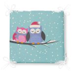 - Frm-58-Gorsel-4 - Realhomes Baykuş Desenli Dekorati Kare Sandalye Minderi Realhomes