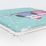 - Frm-58-Gorsel-5 - Realhomes Baykuş Desenli Dekorati Kare Sandalye Minderi Realhomes