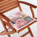 - Frm-831-Gorsel-1 - Realhomes Ayıcık Desenli Dekorati Kare Sandalye Minderi 40x40cm ermuarlı Realhomes