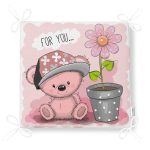 - Frm-831-Gorsel-4 - Realhomes Ayıcık Desenli Dekorati Kare Sandalye Minderi 40x40cm ermuarlı Realhomes