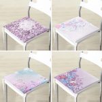 - RealHomes Fermuarlı Sandalye Minderi - Realhomes  4'lü Sarmaşık Çiçekler Tasarımlı Fermuarlı Sandalye Minderi Seti Realhomes