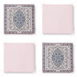 4'lü Dijital Baskılı Dekoratif Fermuarlı Sandalye Minderi Seti Realhomes