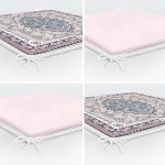 4'lü Dijital Baskılı Dekoratif Fermuarlı Sandalye Minderi Seti Realhomes