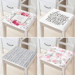 - RealHomes Fermuarlı Sandalye Minderi - Realhomes  4'lü Gri ve Pembe Renklerin Uyumu Konseptli Fermuarlı Sandalye Minderi Seti Realhomes