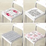 - RealHomes Fermuarlı Sandalye Minderi - Realhomes  4'lü Gri ve Pembe Renklerin Uyumu Konseptli Fermuarlı Sandalye Minderi Seti Realhomes