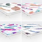 - RealHomes Fermuarlı Sandalye Minderi - Realhomes  4'lü Renkli Tüyler Fermuarlı Sandalye Minderi Seti Realhomes