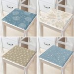 - RealHomes Fermuarlı Sandalye Minderi - Realhomes 4'lü Renkli Zemin Üzerinde Geometrik Çizimli Modern Fermuarlı Sandalye Minderi Seti Realhomes