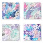 - RealHomes Fermuarlı Sandalye Minderi - Realhomes  4'lü Renkli Yaprak Tropik Yaprak Özel Tasarım Dijital Baskılı Fermuarlı Sandalye Minderi Seti Realhomes