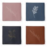 - RealHomes Fermuarlı Sandalye Minderi - Realhomes  4'lü Renkli Zemin Üzerinde Onedraw Çizimli Yaprak Desenli Modern Fermuarlı Sandalye Minderi Seti Realhomes