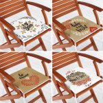 - RealHomes Fermuarlı Sandalye Minderi - Realhomes 4'lü Sevgililer Günü Konseptli Özel Tasarım Modern Kombin Fermuarlı Sandalye Minderi Seti Realhomes