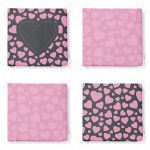 - RealHomes Fermuarlı Sandalye Minderi - Realhomes 4'lü Sevgililer Günü Konseptli Özel Tasarım Modern Kombin Fermuarlı Sandalye Minderi Seti Realhomes