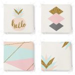 - RealHomes Fermuarlı Sandalye Minderi - Realhomes  4'lü Soft Renkli Özel Tasarım Dekoratif Fermuarlı Sandalye Minderi Seti Realhomes